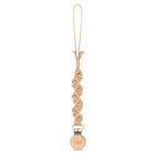 Ivy Knitted Pacifier Clip, Adora