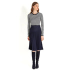 Ladies Pleated Knit Skirt, BGDK