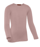Ladies Long Sleeves Modal Tshirt, PB&J- Light Colors