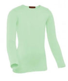 Ladies Long Sleeves Modal Tshirt, PB&J- Light Colors