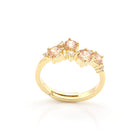 Four Stone Scattered CZ Ring