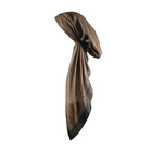 Solid with Camel Border Headscarf, Revaz