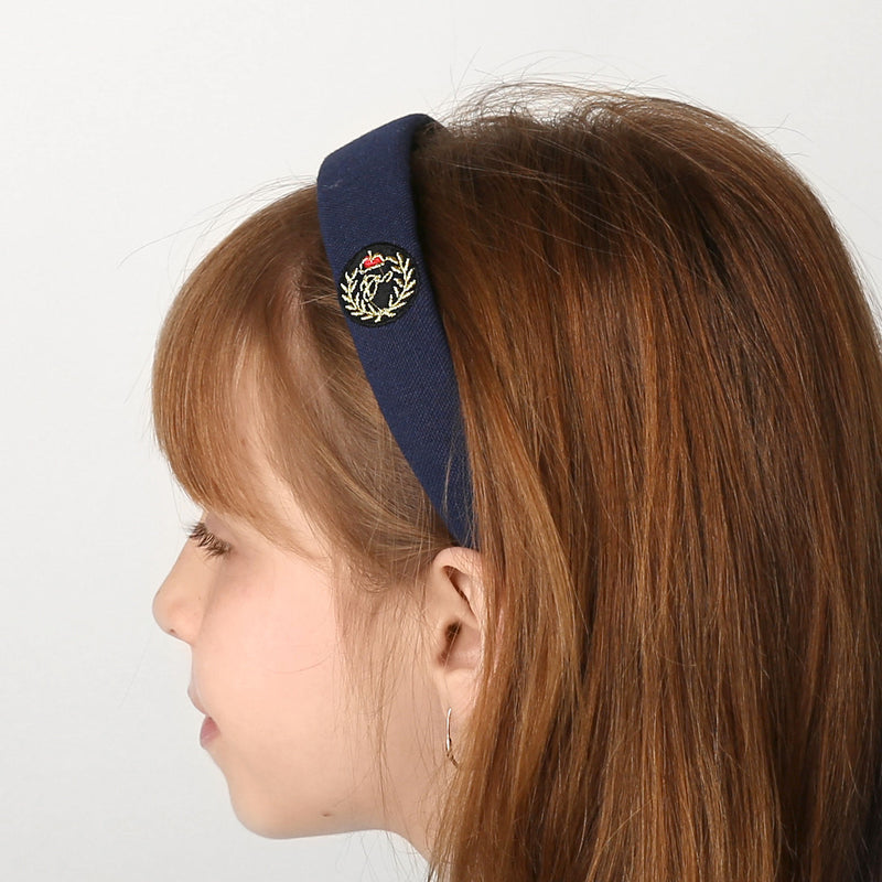 Metallic Emblem Hairband, Dacee