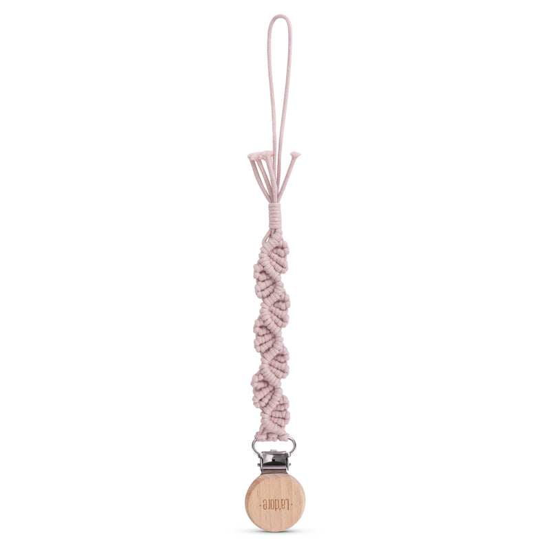 Ivy Knitted Pacifier Clip, Adora