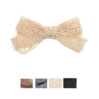 Lace and Twill Small Bow, Heirlooms