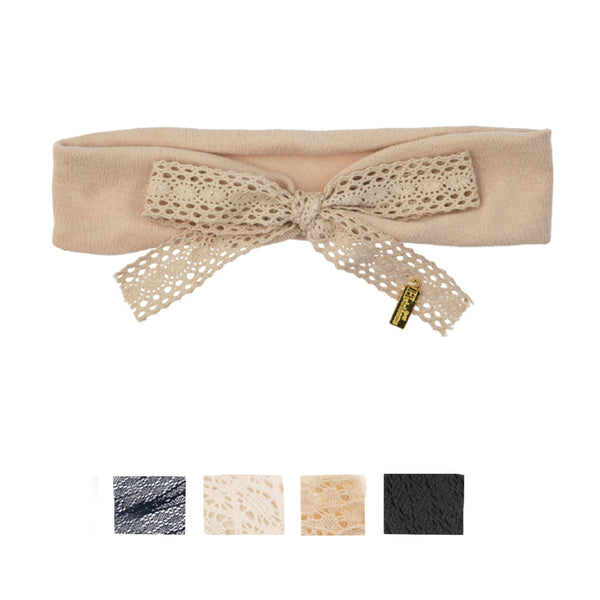 Lace and Twill Toddler Band, Heirlooms