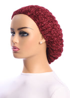 Ribbed Chenille Snood, Dusty Rose