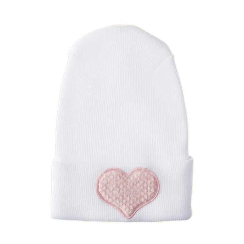 Adora Hospital Hat, Fuzzy Heart