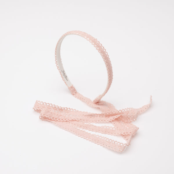 Elegant Lace Hairband with Tails, JB