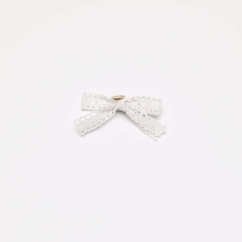 Lace Mini Bow Clip, JB