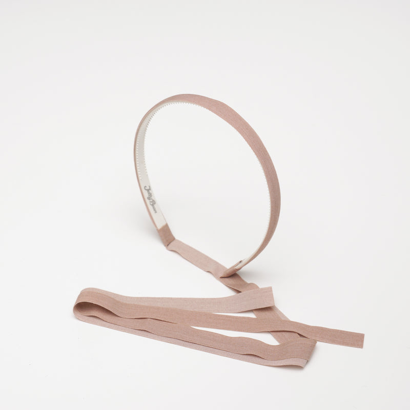 Linen Hairband with Tails, JB