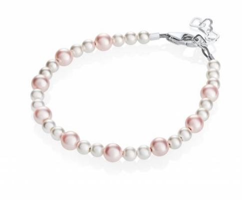 Crystal Dreams Bracelet White Pearls